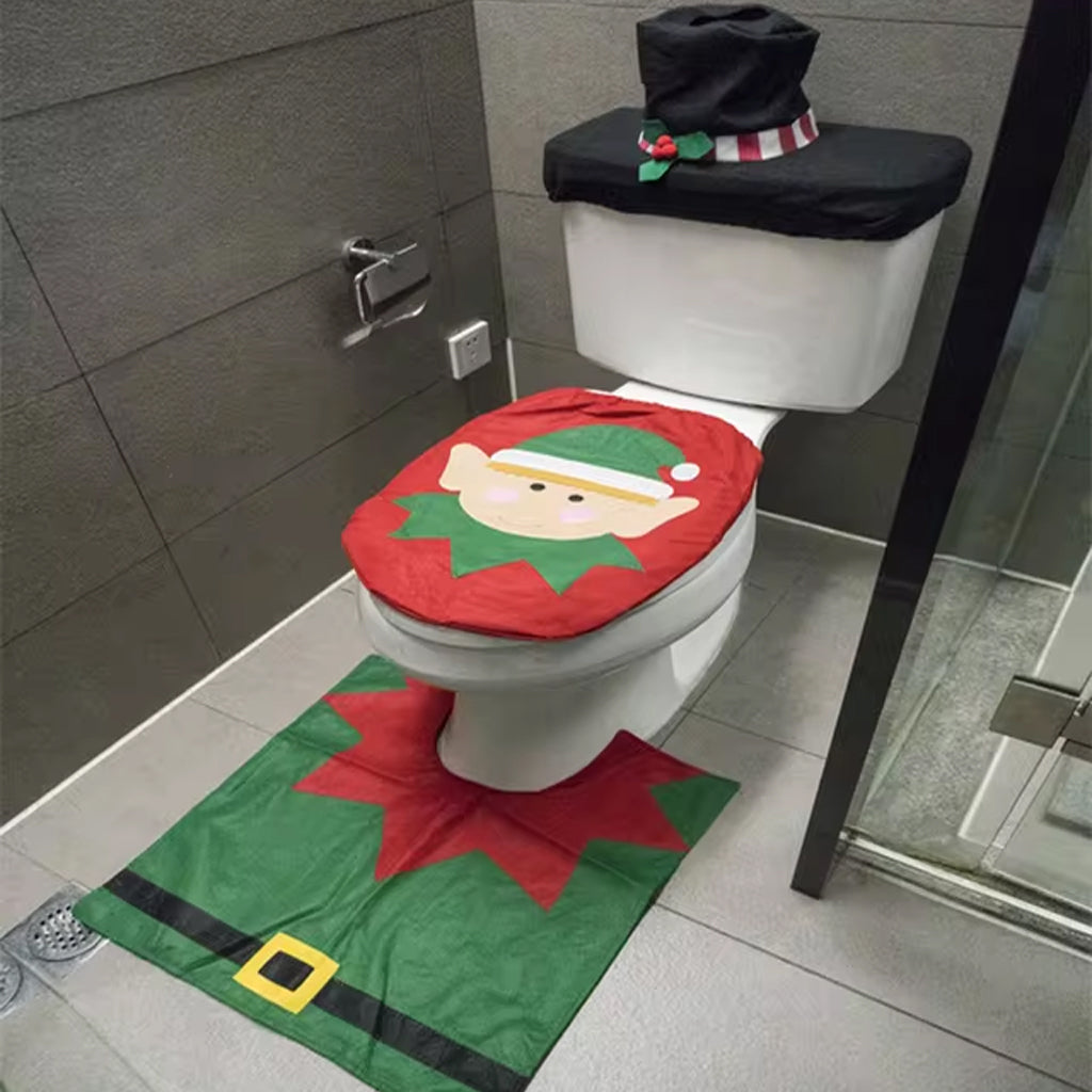 Christmas Toilet Seat Covers