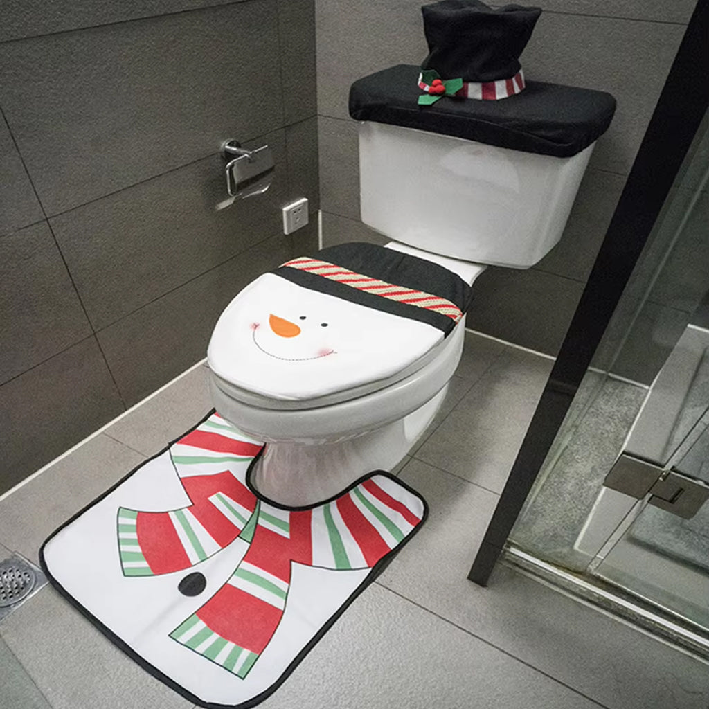 Christmas Toilet Seat Covers