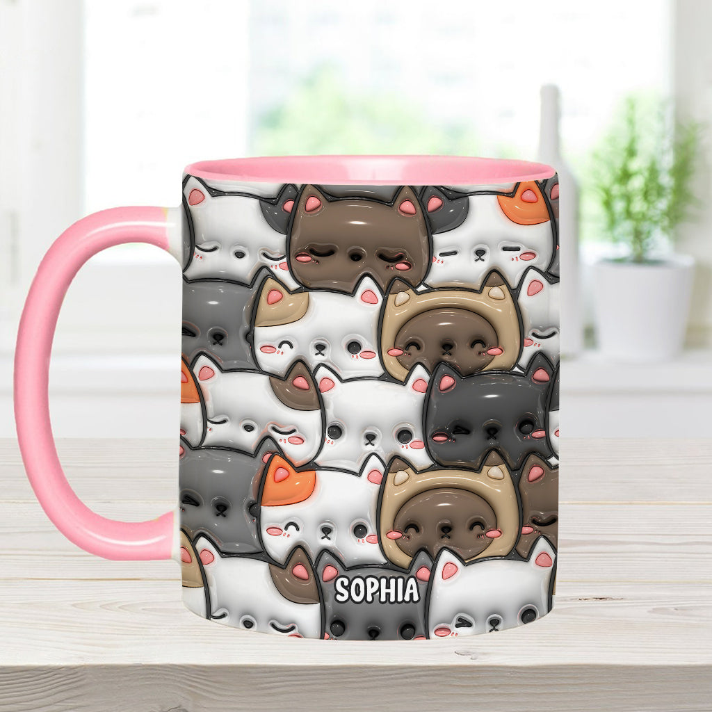 Yes I Do Need All These Cats - Personalized Cat Accent Mug