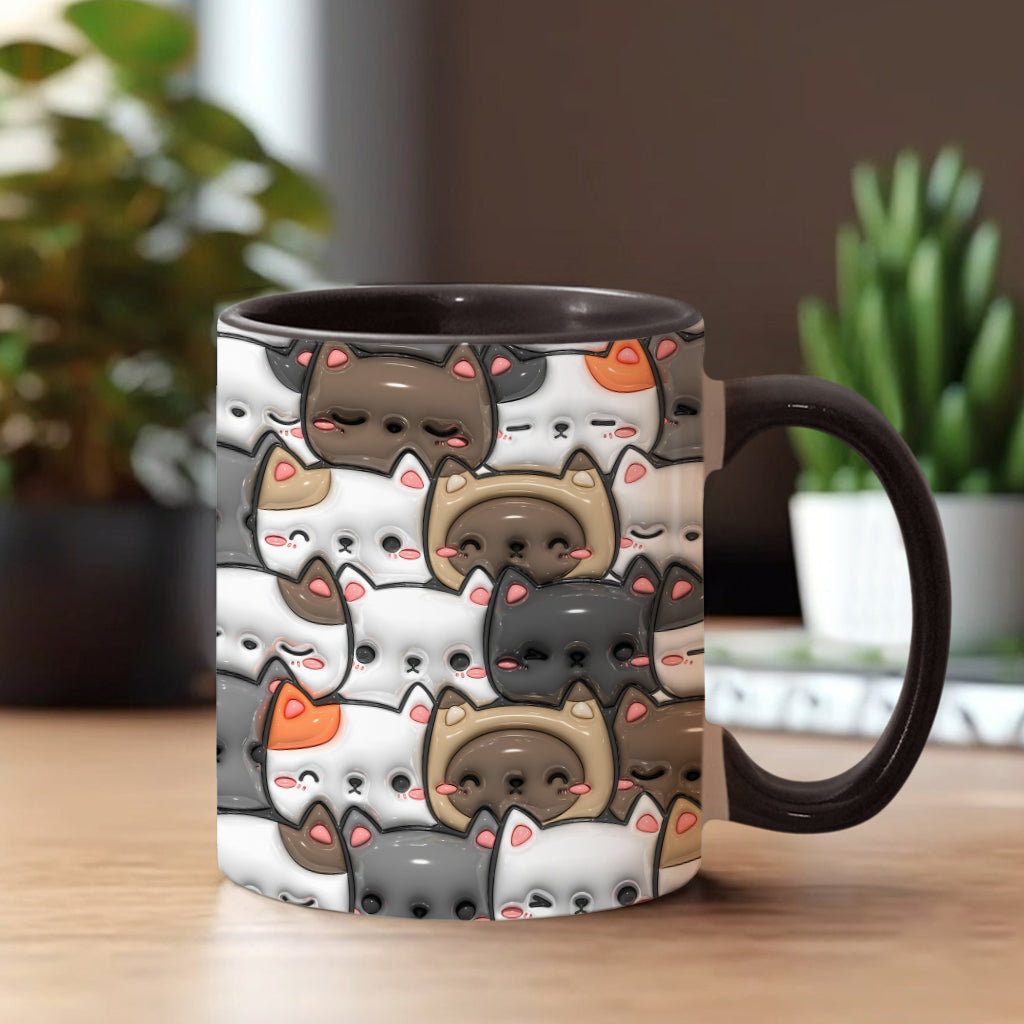 Yes I Do Need All These Cats - Personalized Cat Accent Mug