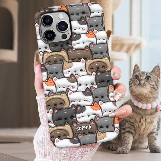 Yes I Do Need All These Cats - Personalized Cat Full Print Phone Case