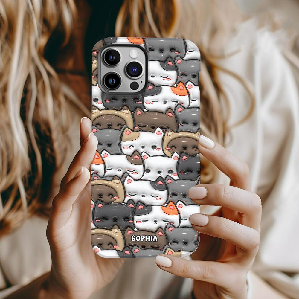 Yes I Do Need All These Cats - Personalized Cat Full Print Phone Case