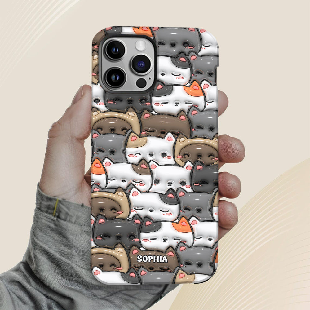 Yes I Do Need All These Cats - Personalized Cat Full Print Phone Case