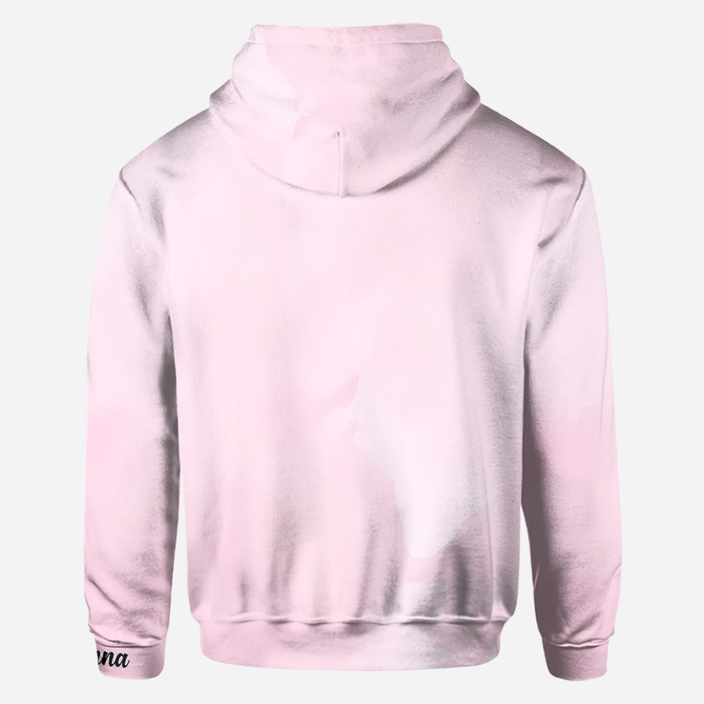 In October We Wear Pink - Personalized Breast Cancer Awareness All Over Shirt