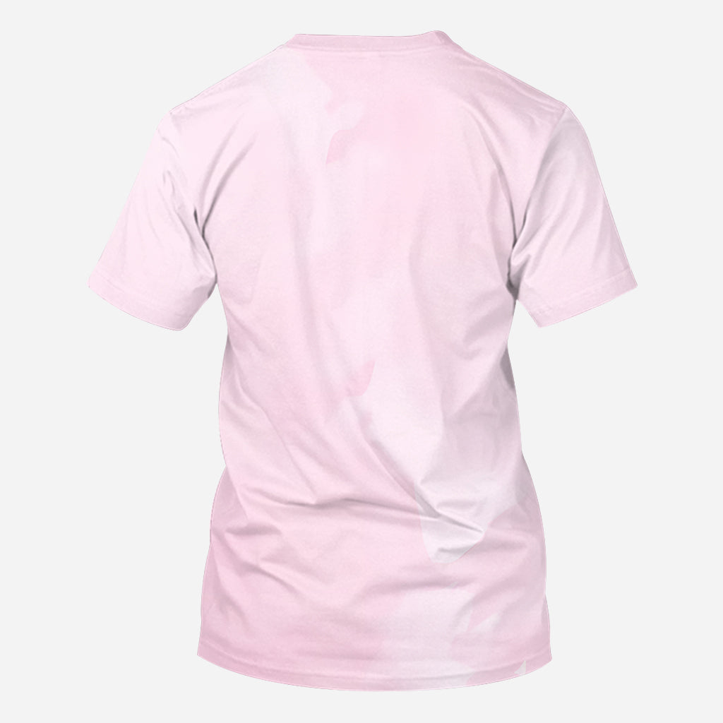 In October We Wear Pink - Personalized Breast Cancer Awareness All Over Shirt