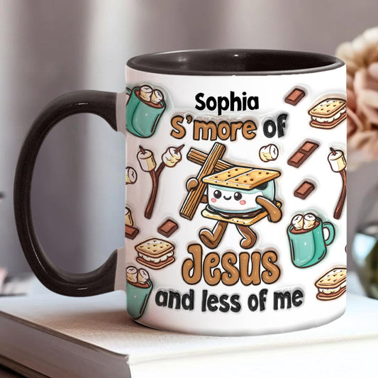 S'more of Jesus - Personalized Christian Accent Mug