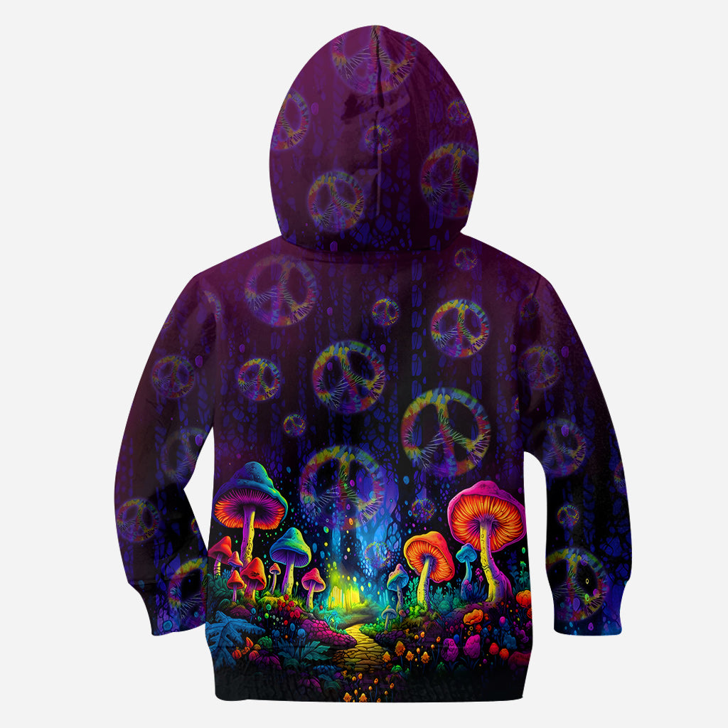 Awesome Mushroom - Personalized Hippie Hoodie and Leggings