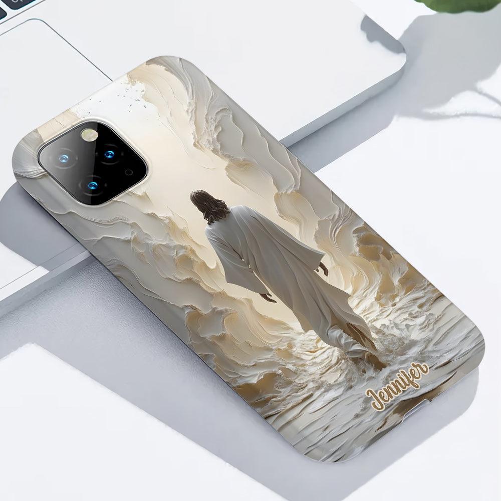 Walk With God - Personalized Christian Full Print Phone Case