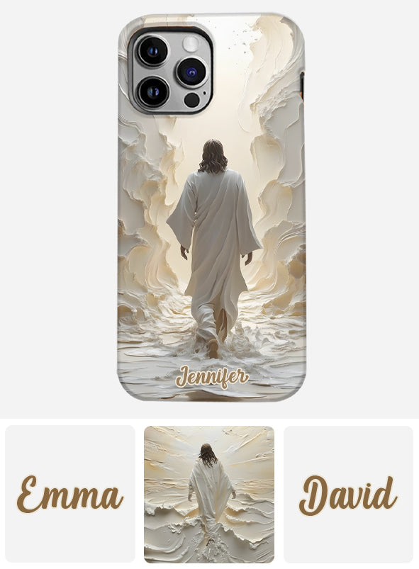 Walk With God - Personalized Christian Full Print Phone Case