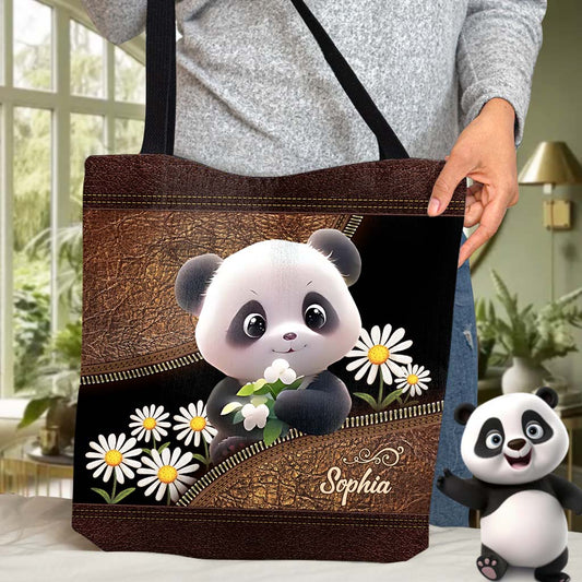 Just A Girl Who Loves Pandas - Personalized Tote Bag