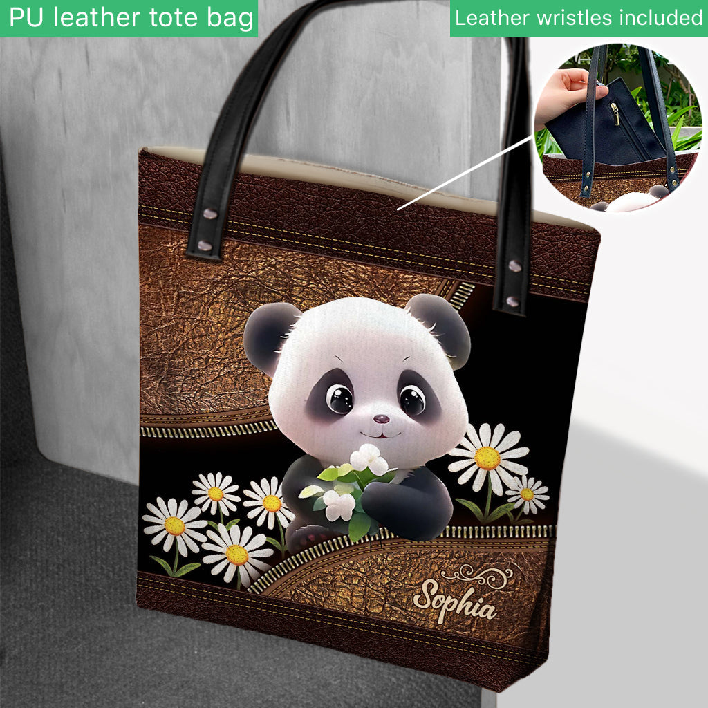 Just A Girl Who Loves Pandas - Personalized Tote Bag