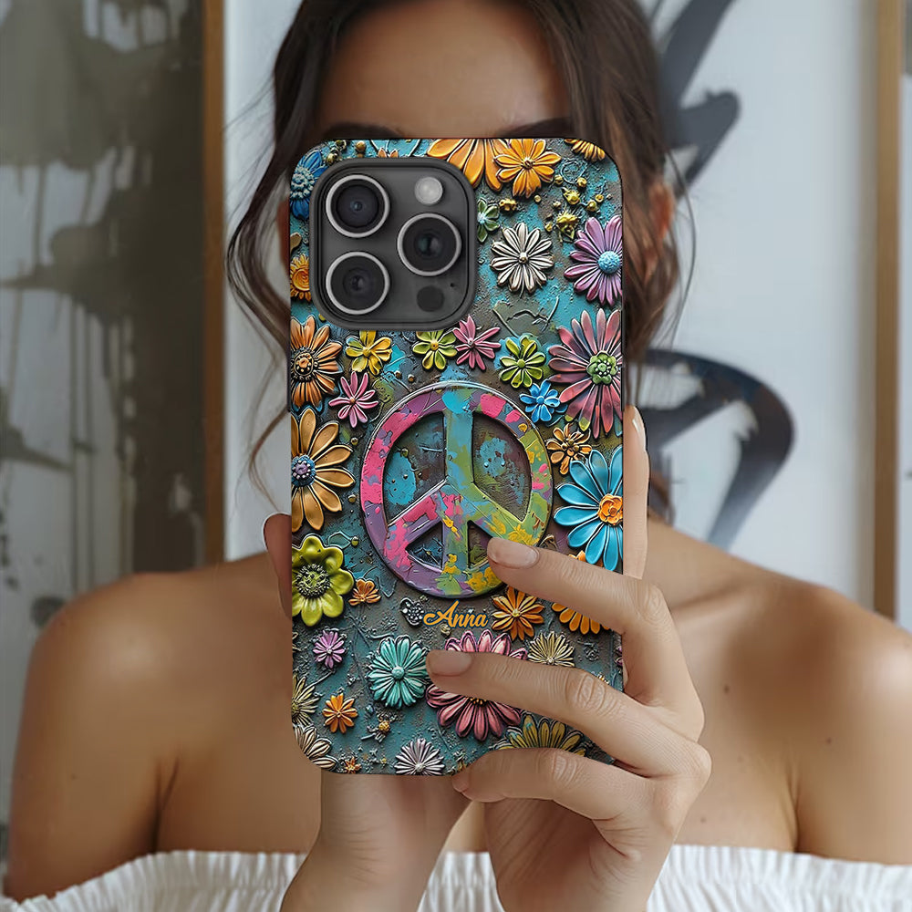 Hippie Soul - Personalized Hippie Full Print Phone Case