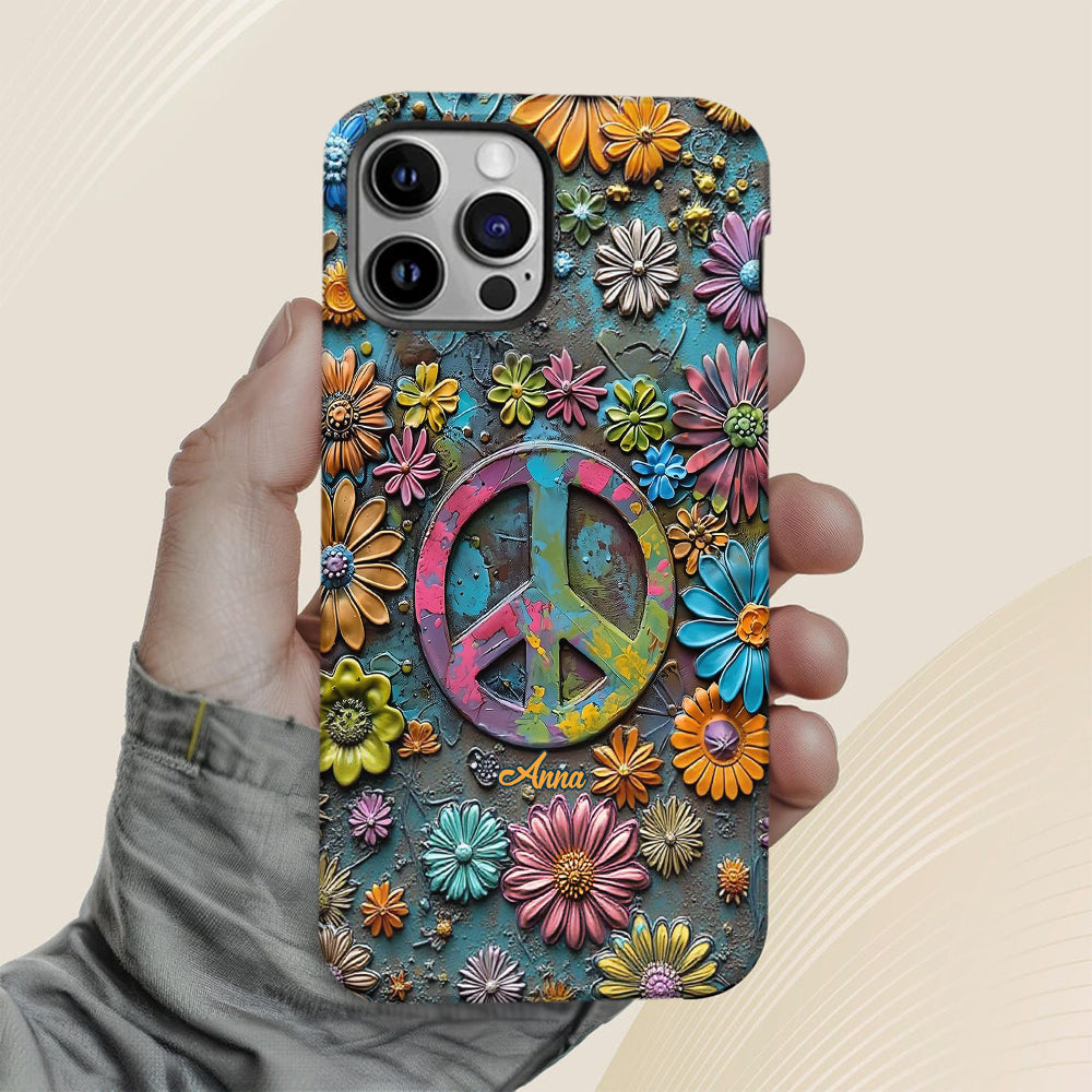 Hippie Soul - Personalized Hippie Full Print Phone Case