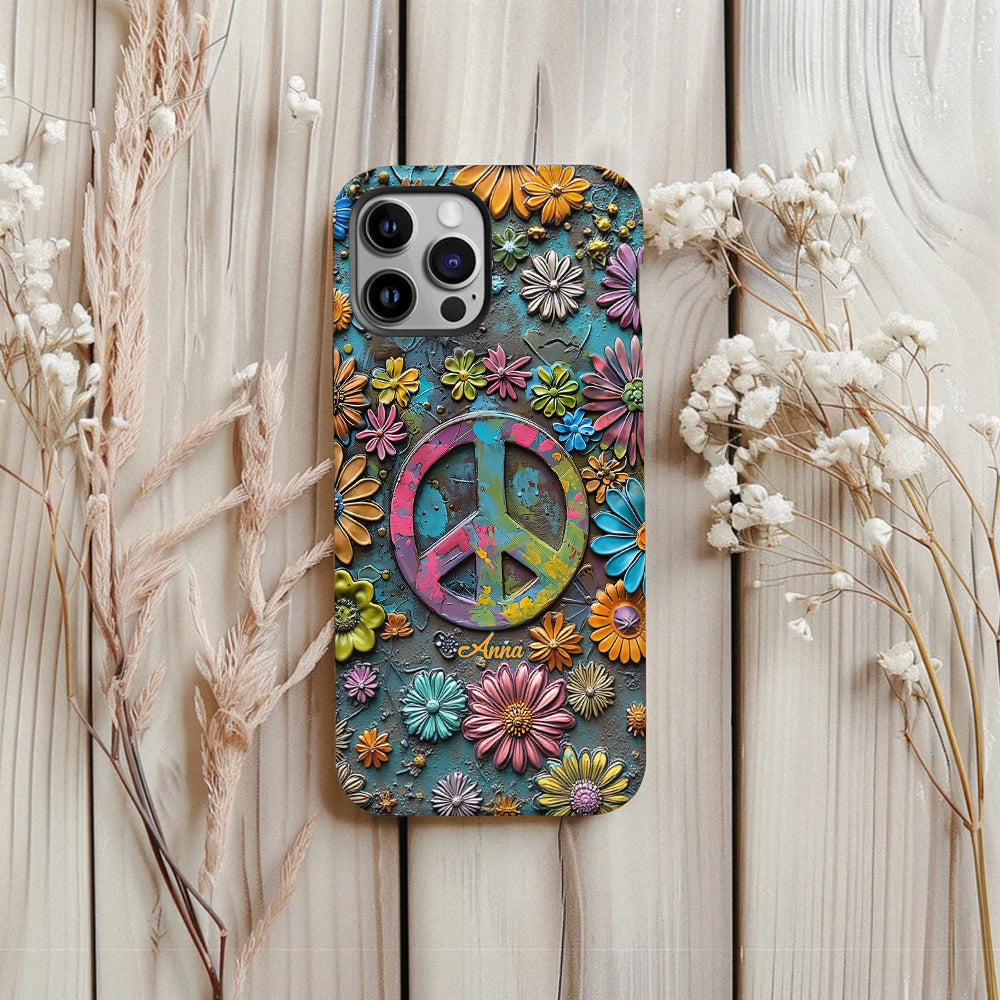 Hippie Soul - Personalized Hippie Full Print Phone Case