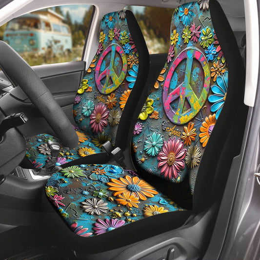 Hippie Soul - Personalized Hippie Seat Covers