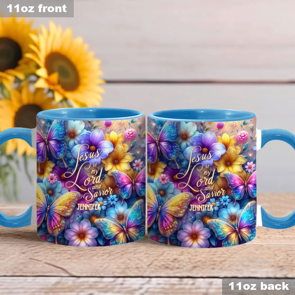 Jesus Is My Lord - Personalized Christian Accent Mug