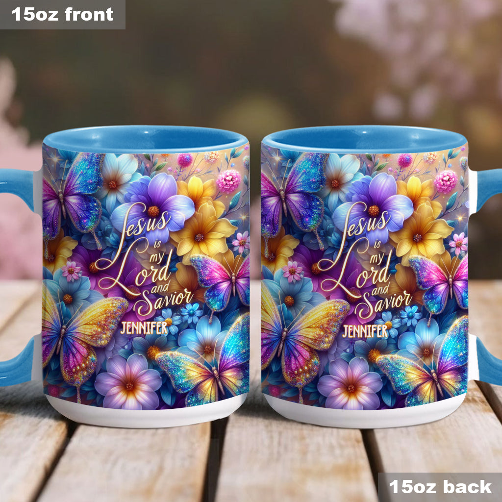 Jesus Is My Lord - Personalized Christian Accent Mug