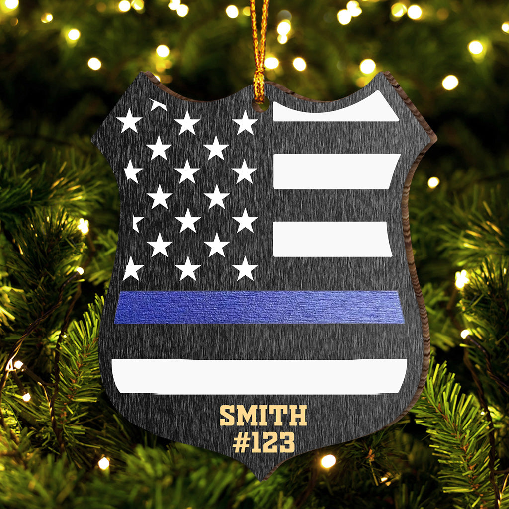 Police Officer - Personalized Police Officer Ornament