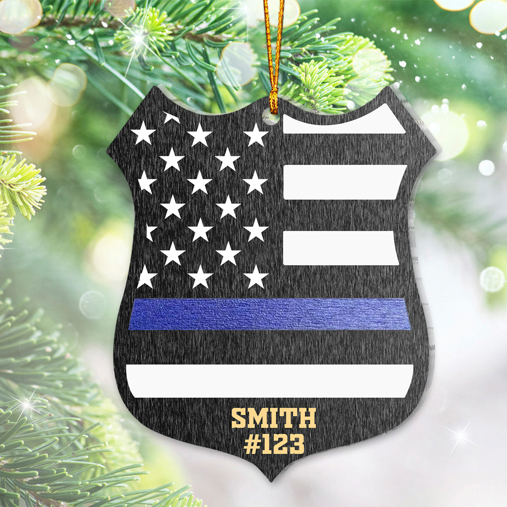 Police Officer - Personalized Police Officer Ornament