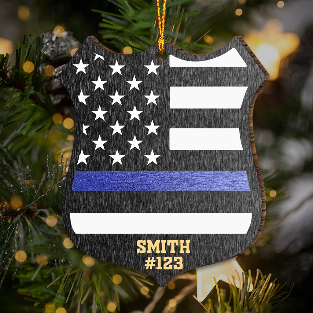 Police Officer - Personalized Police Officer Ornament