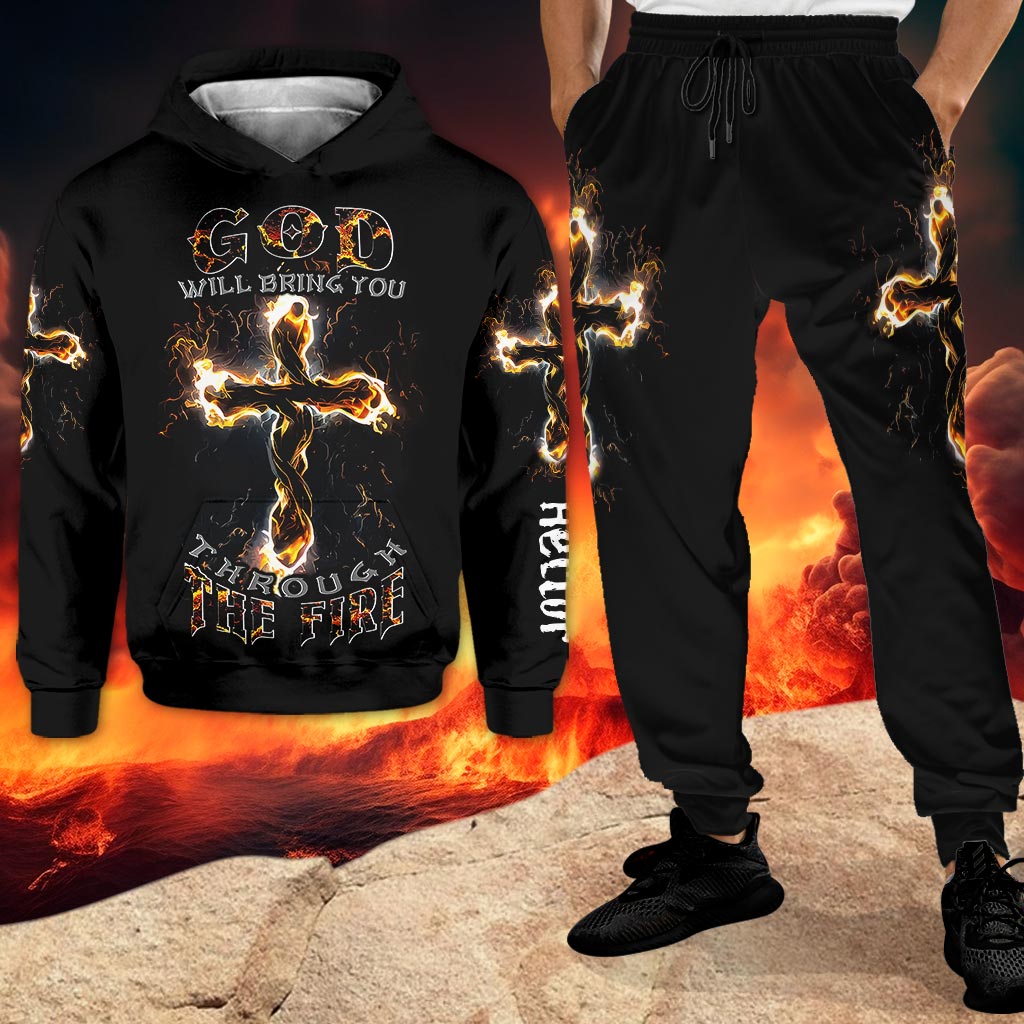 Bring You Through - Personalized Christian Hoodie and Sweatpants