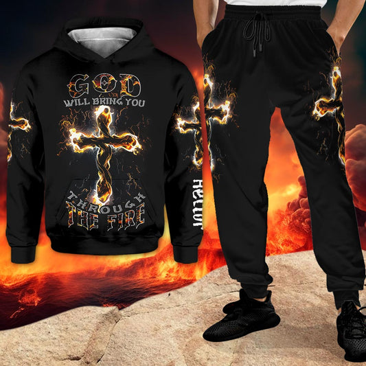 Bring You Through - Personalized Christian Hoodie and Sweatpants