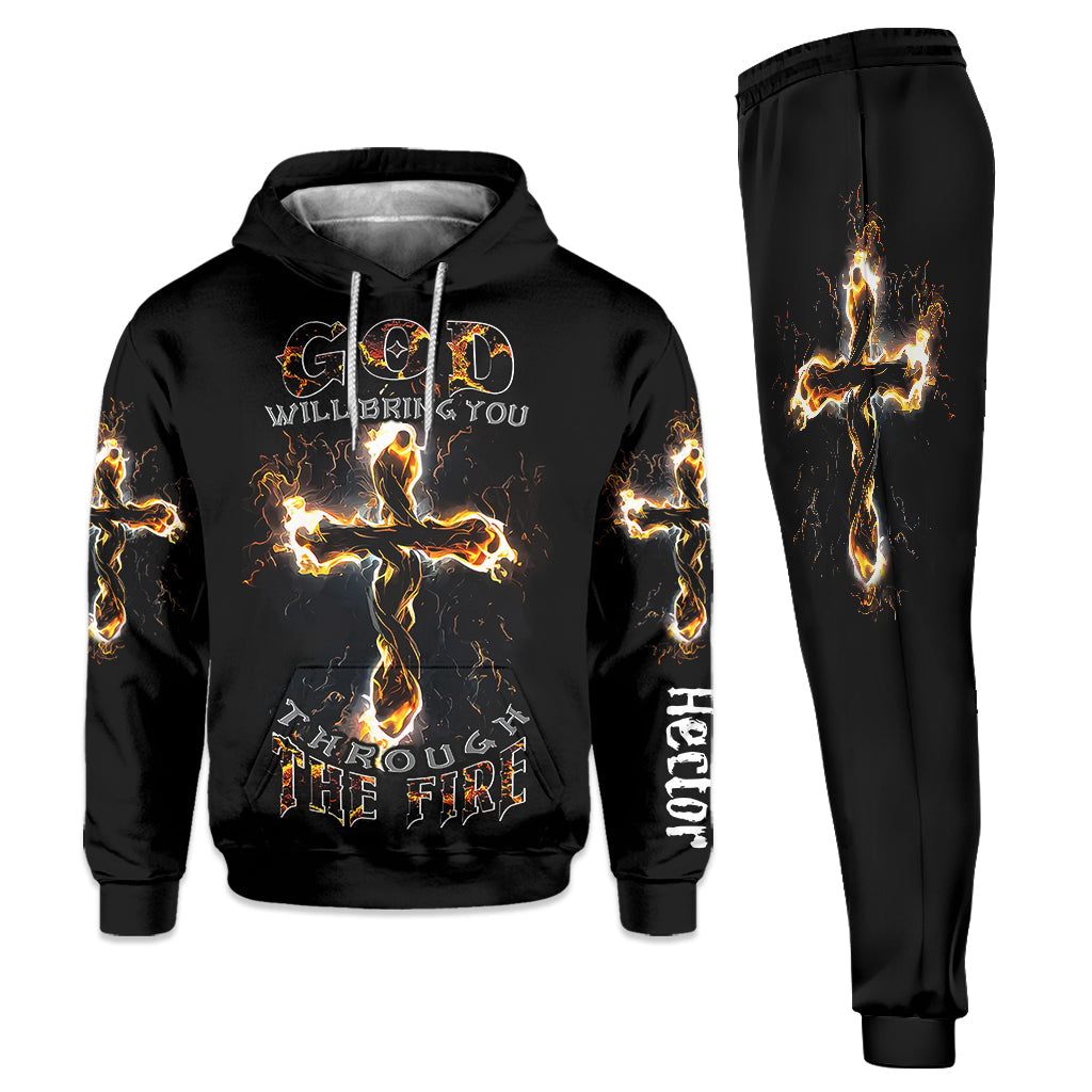 Bring You Through - Personalized Christian Hoodie and Sweatpants