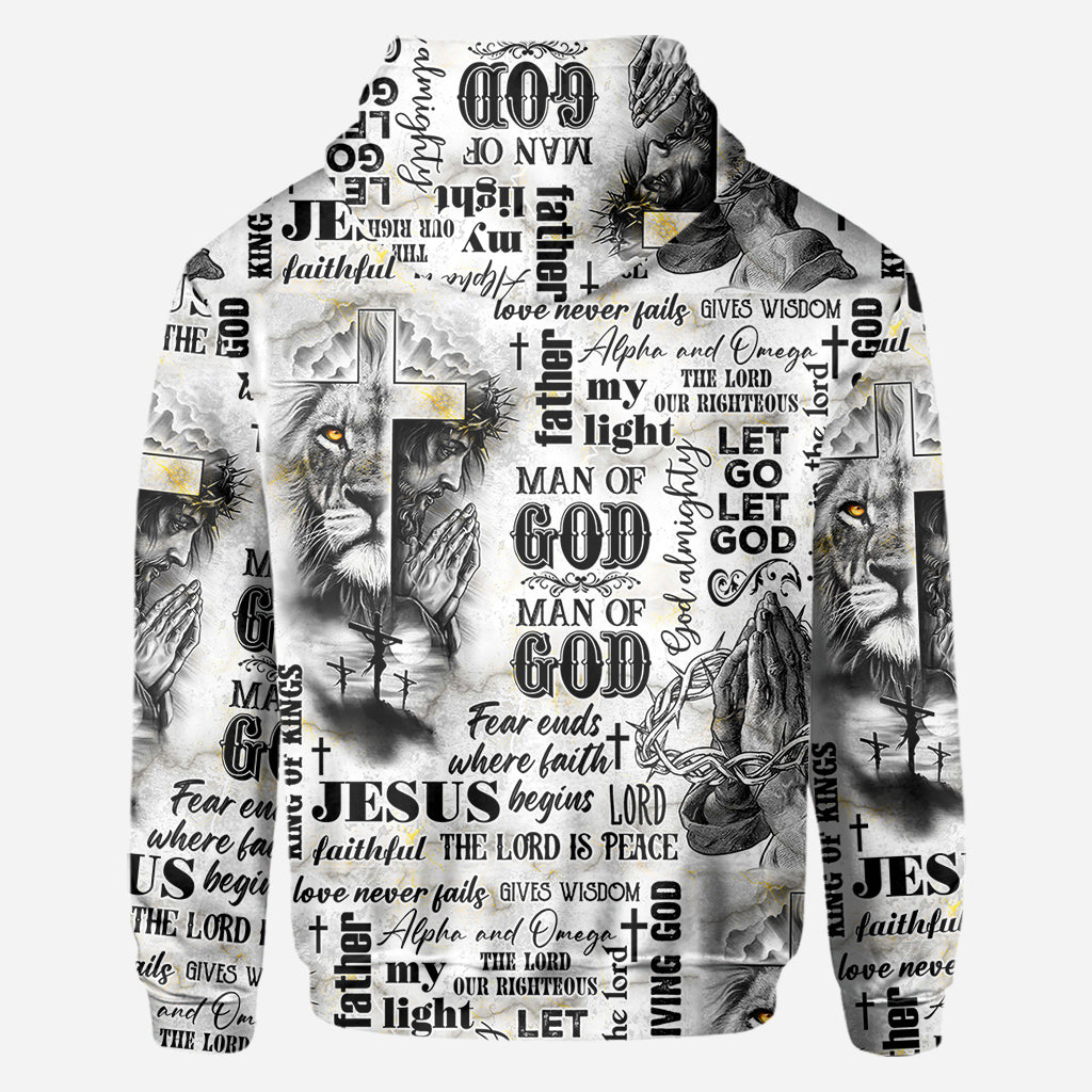 Man Of God - Personalized Christian All Over Shirt