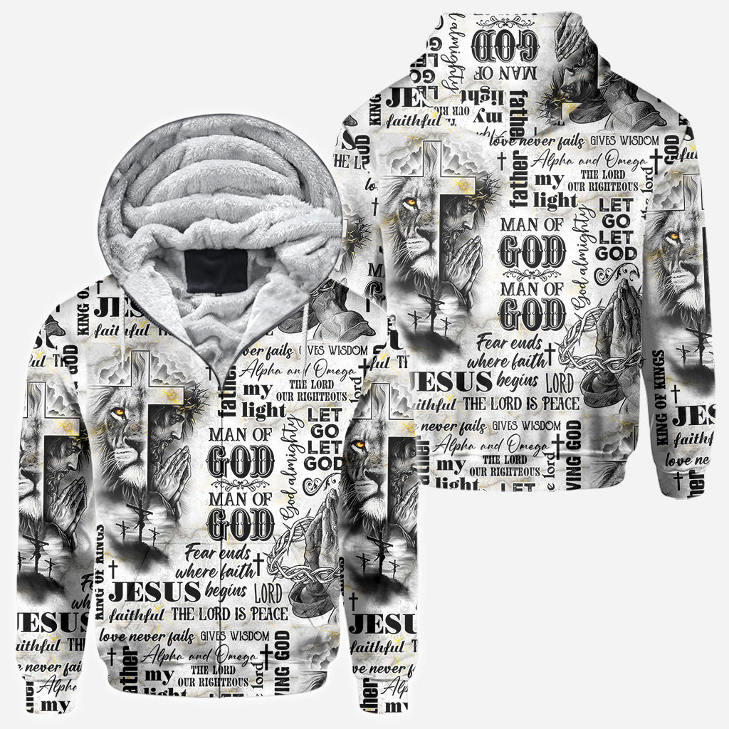 Man Of God - Personalized Christian All Over Shirt