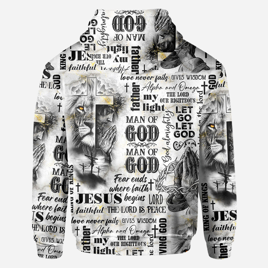 Man Of God - Personalized Christian All Over Shirt