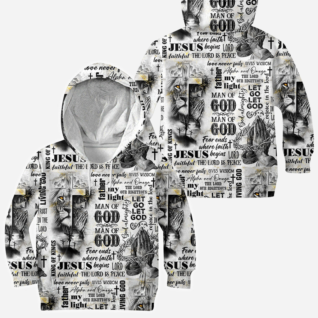 Man Of God - Personalized Christian All Over Shirt