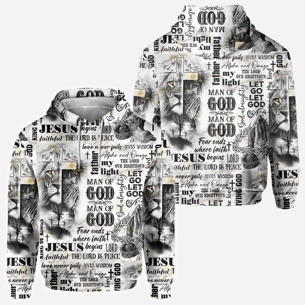 Man Of God - Personalized Christian All Over Shirt