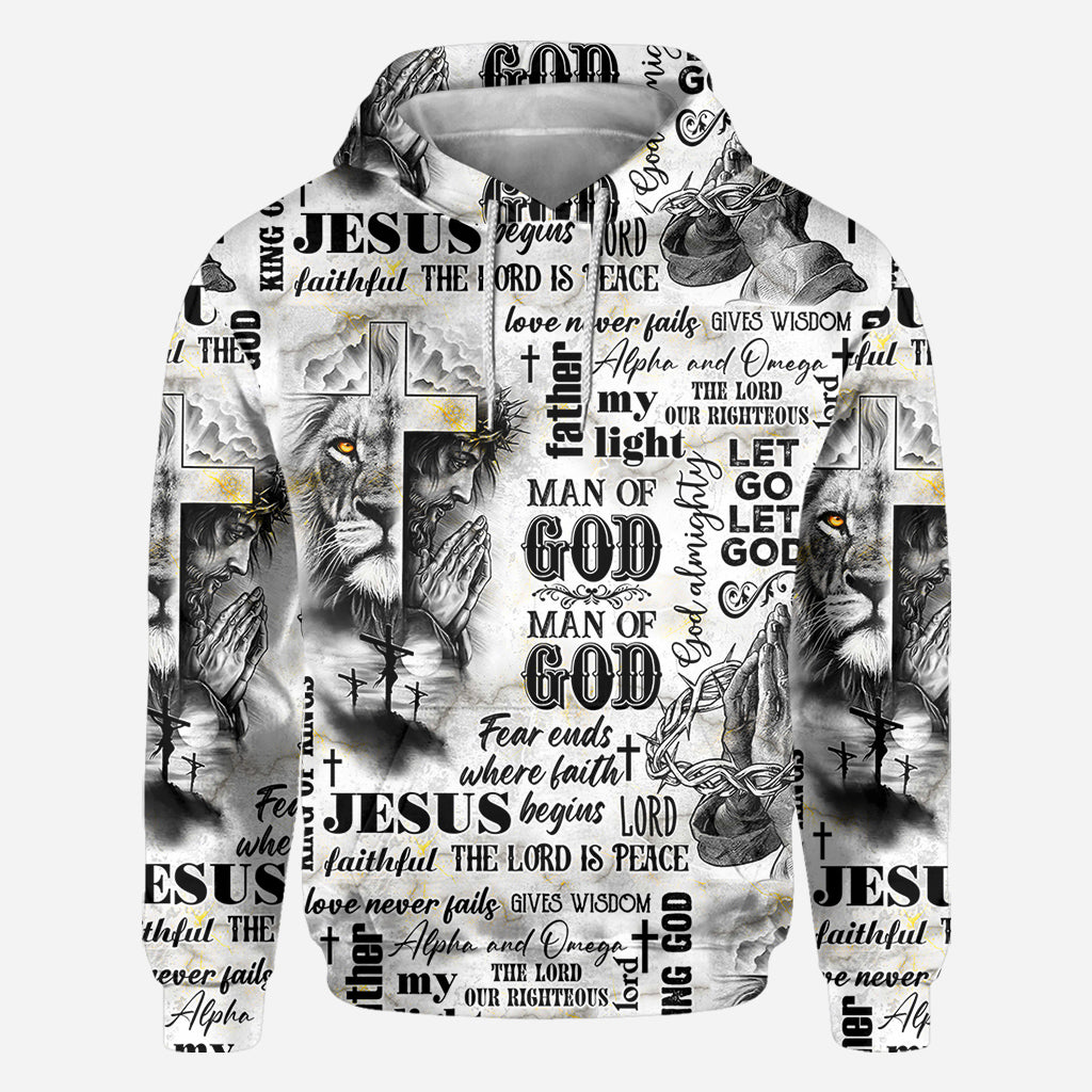 Man Of God - Personalized Christian All Over Shirt
