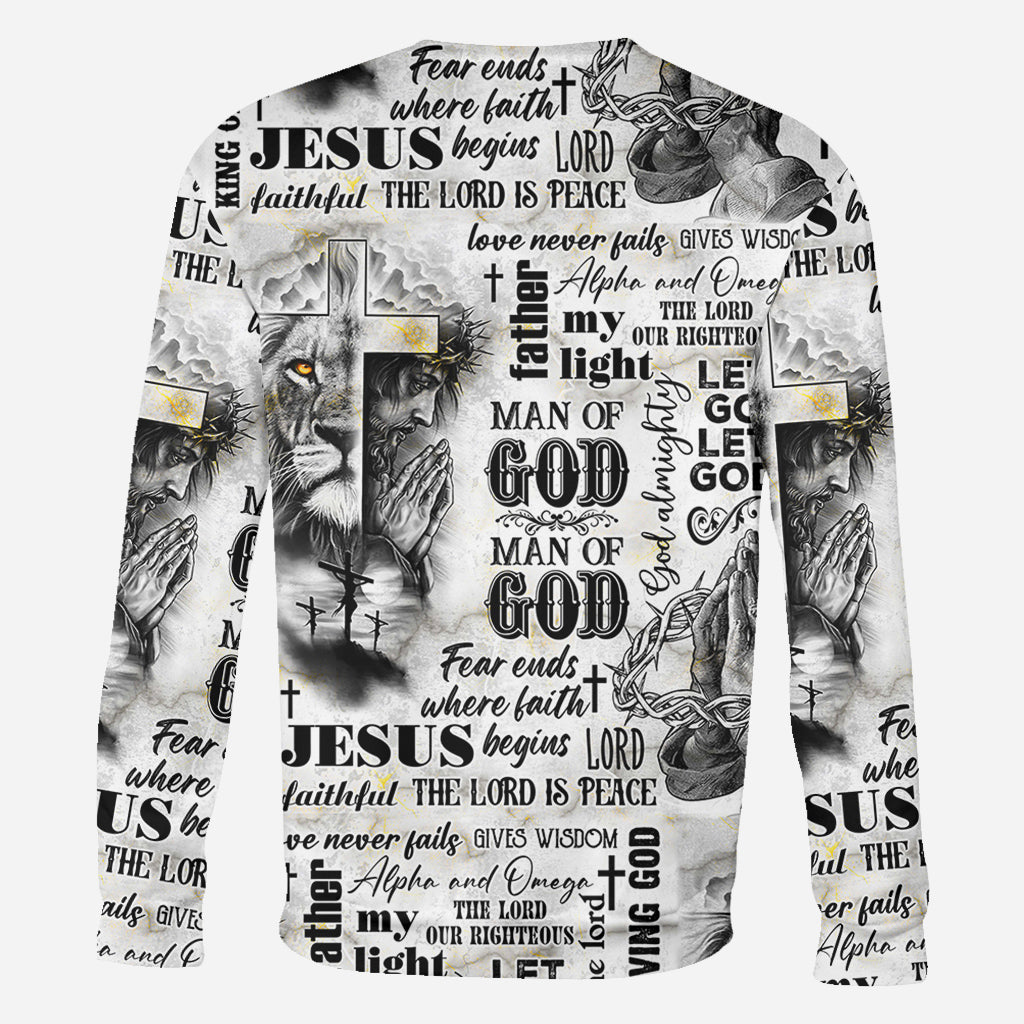 Man Of God - Personalized Christian All Over Shirt