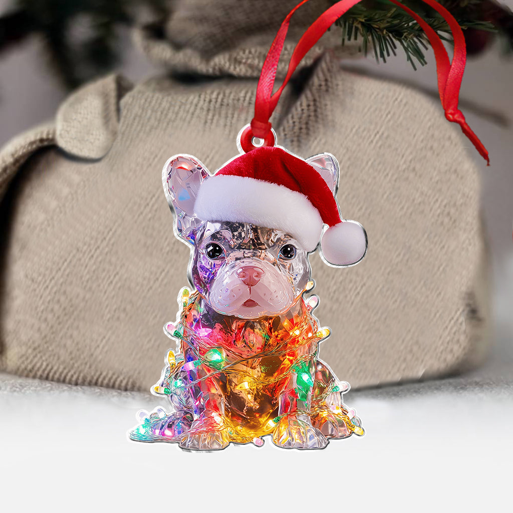 Merry Woofmas - Personalized Dog Ornament