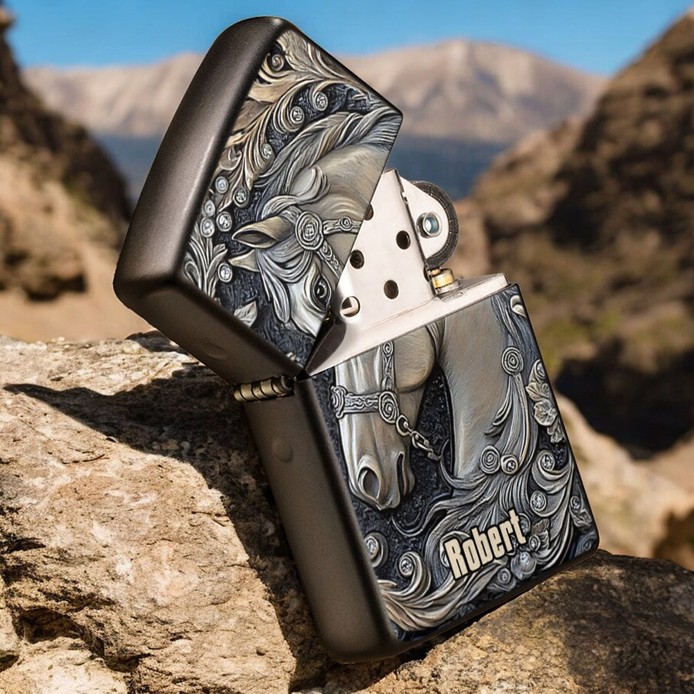 Love Horses - Personalized Horse Lighter