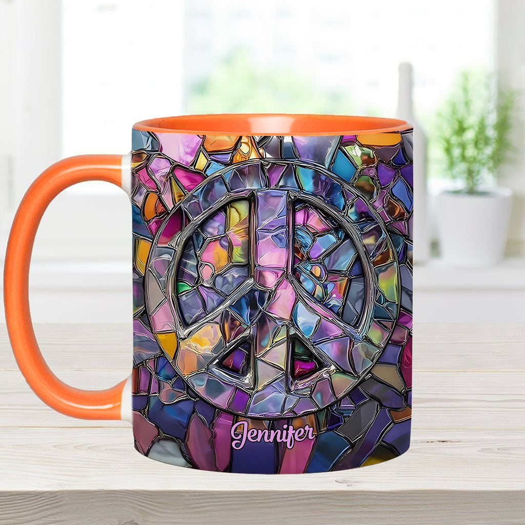 Hippie Soul - Personalized Hippie Accent Mug