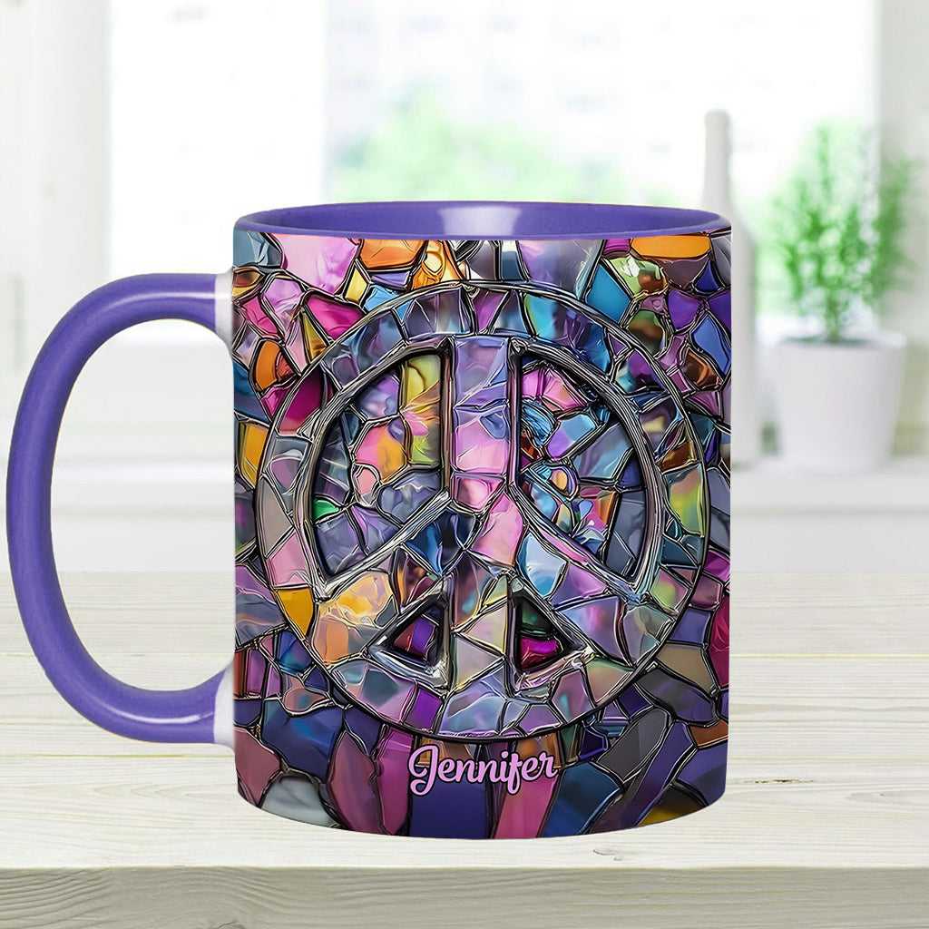 Hippie Soul - Personalized Hippie Accent Mug