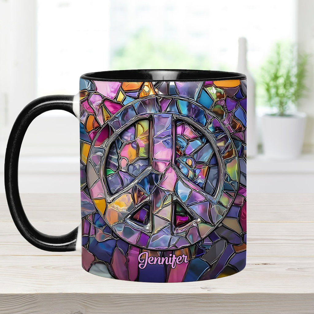 Hippie Soul - Personalized Hippie Accent Mug