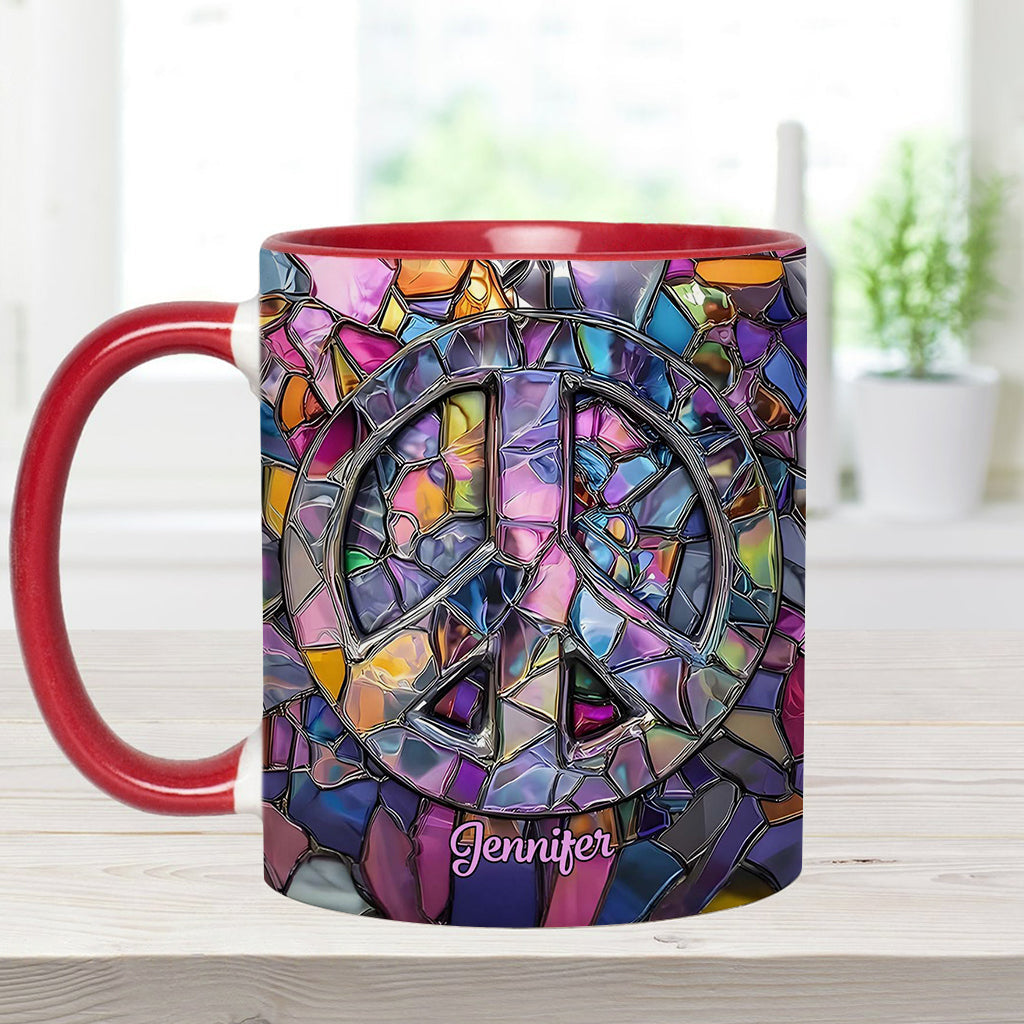 Hippie Soul - Personalized Hippie Accent Mug