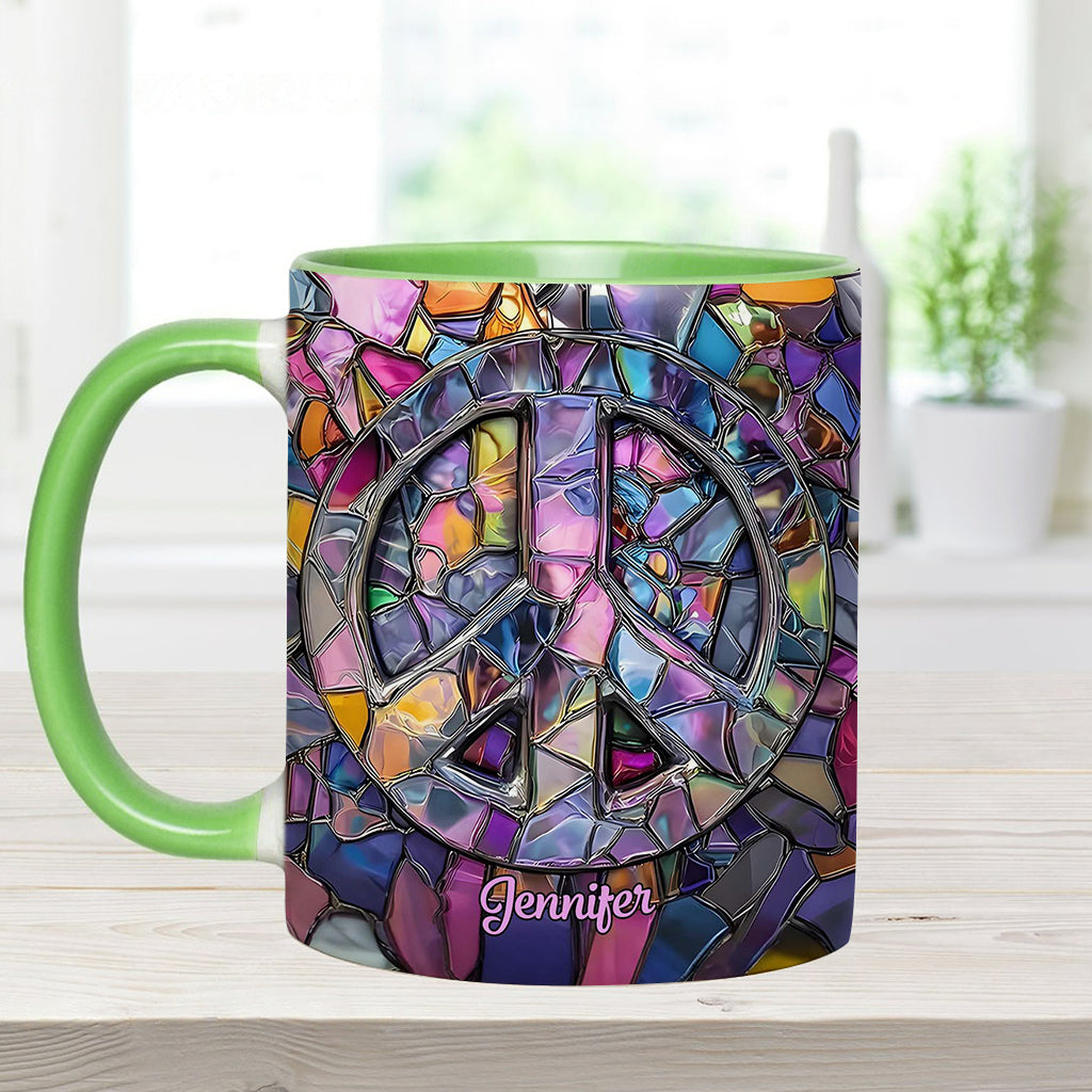 Hippie Soul - Personalized Hippie Accent Mug