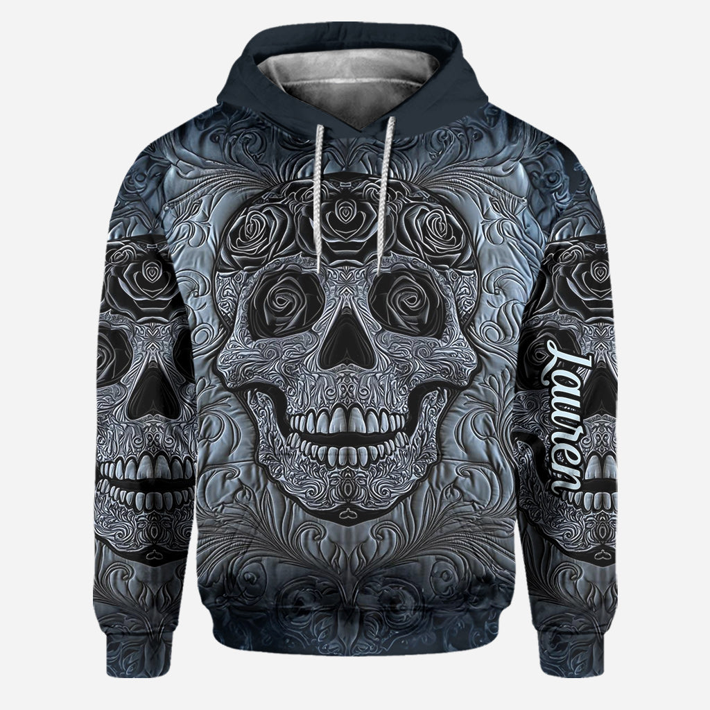Cool Skull - Personalized Skull Hoodie and Leggings