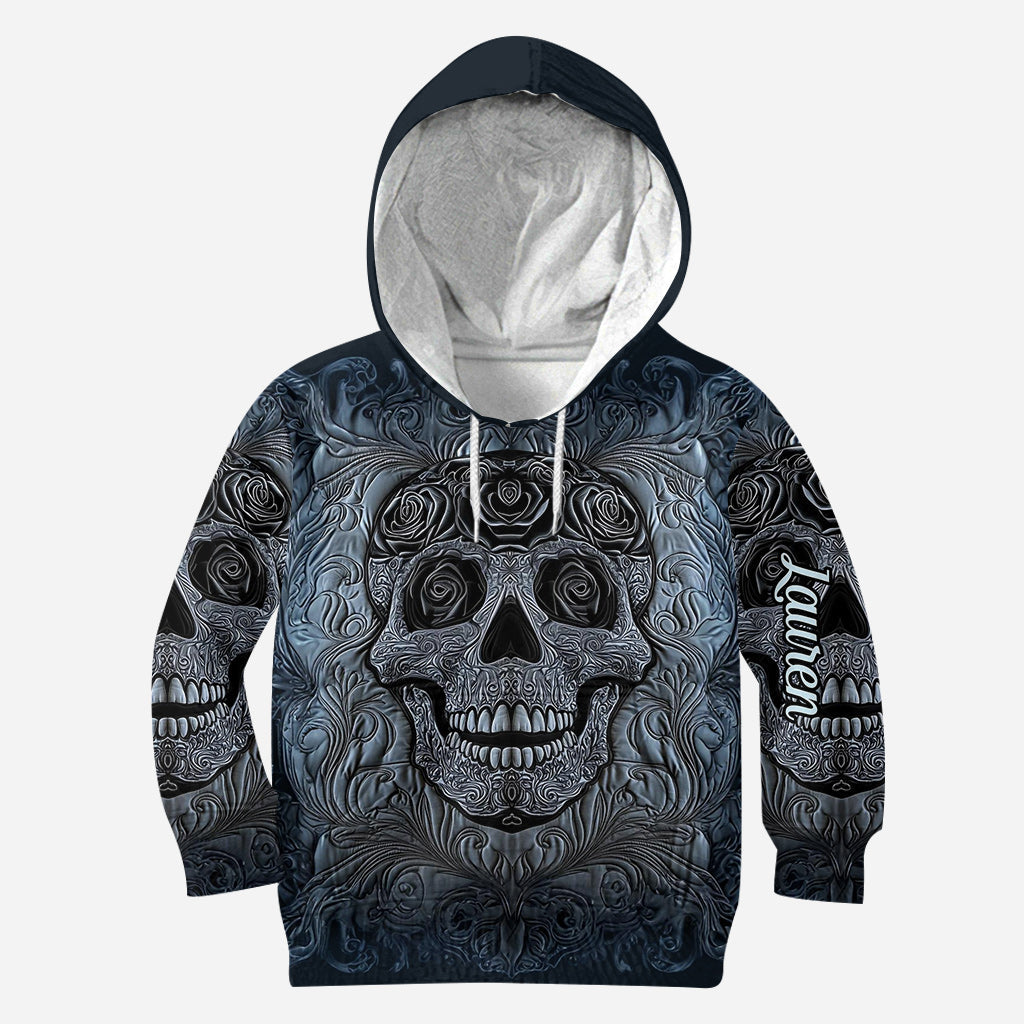 Cool Skull - Personalized Skull Hoodie and Leggings