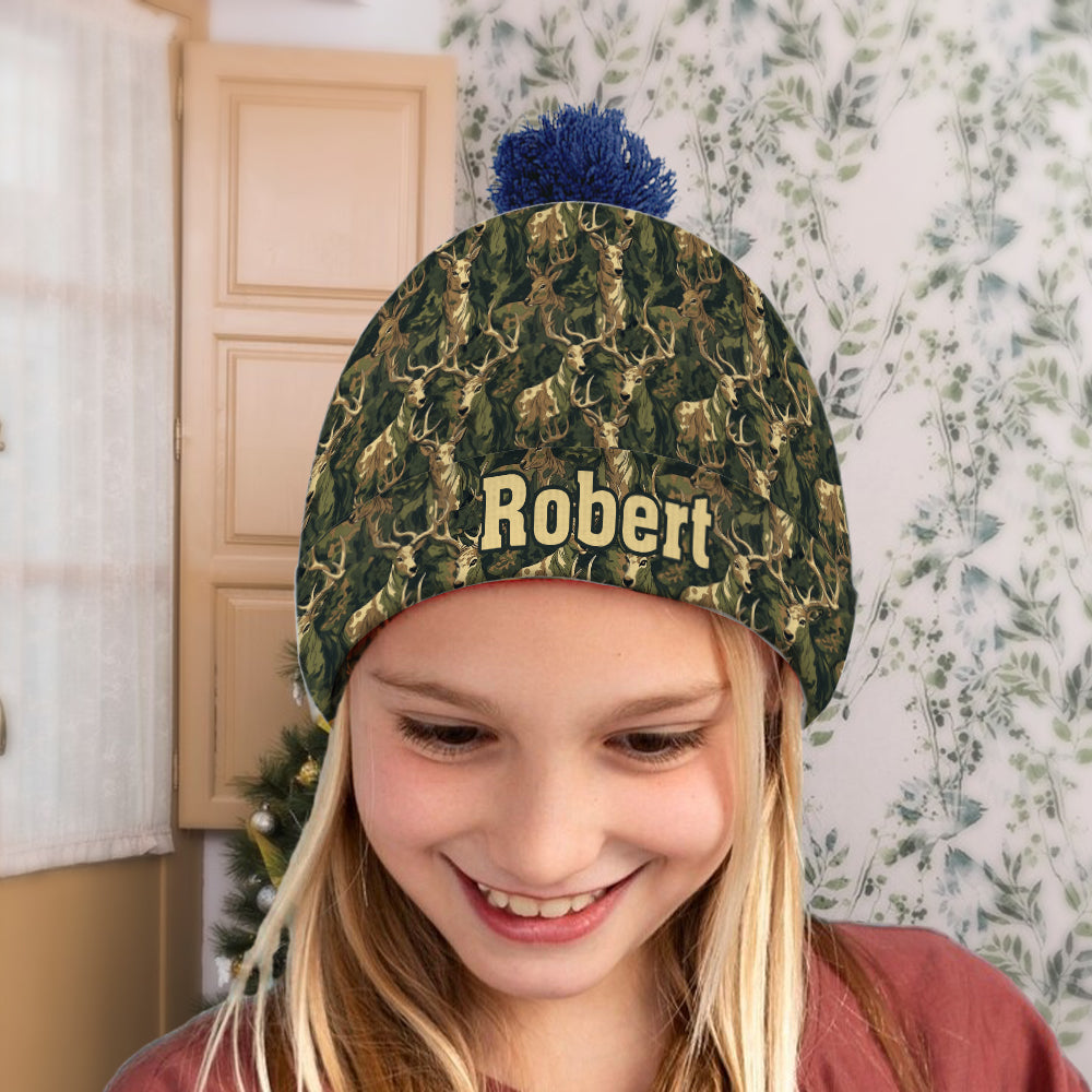 Love Hunting - Personalized Hunting Beanie Hat