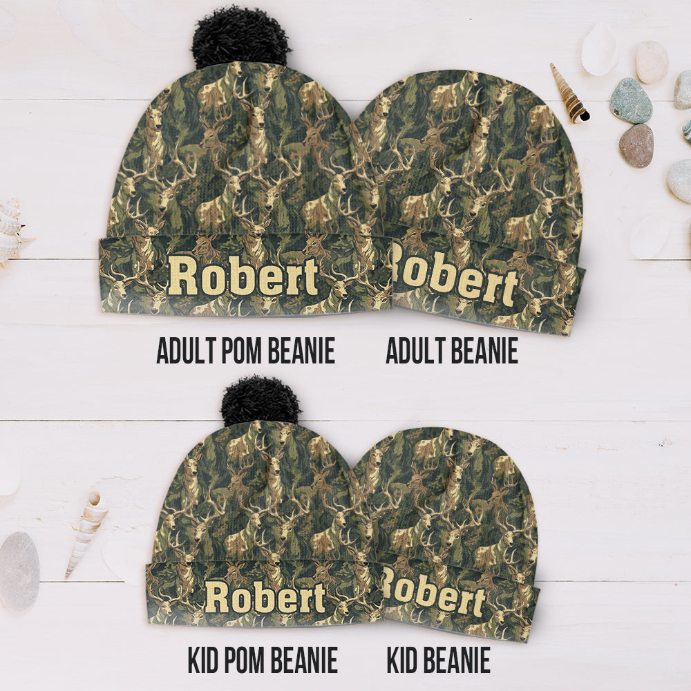 Love Hunting - Personalized Hunting Beanie Hat