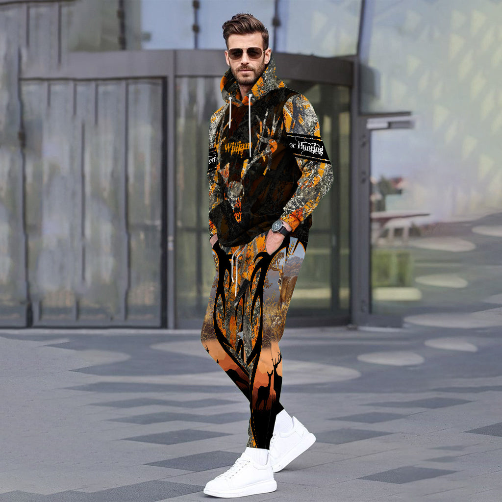 Love Hunting - Personalized Hunting Hoodie and Sweatpants