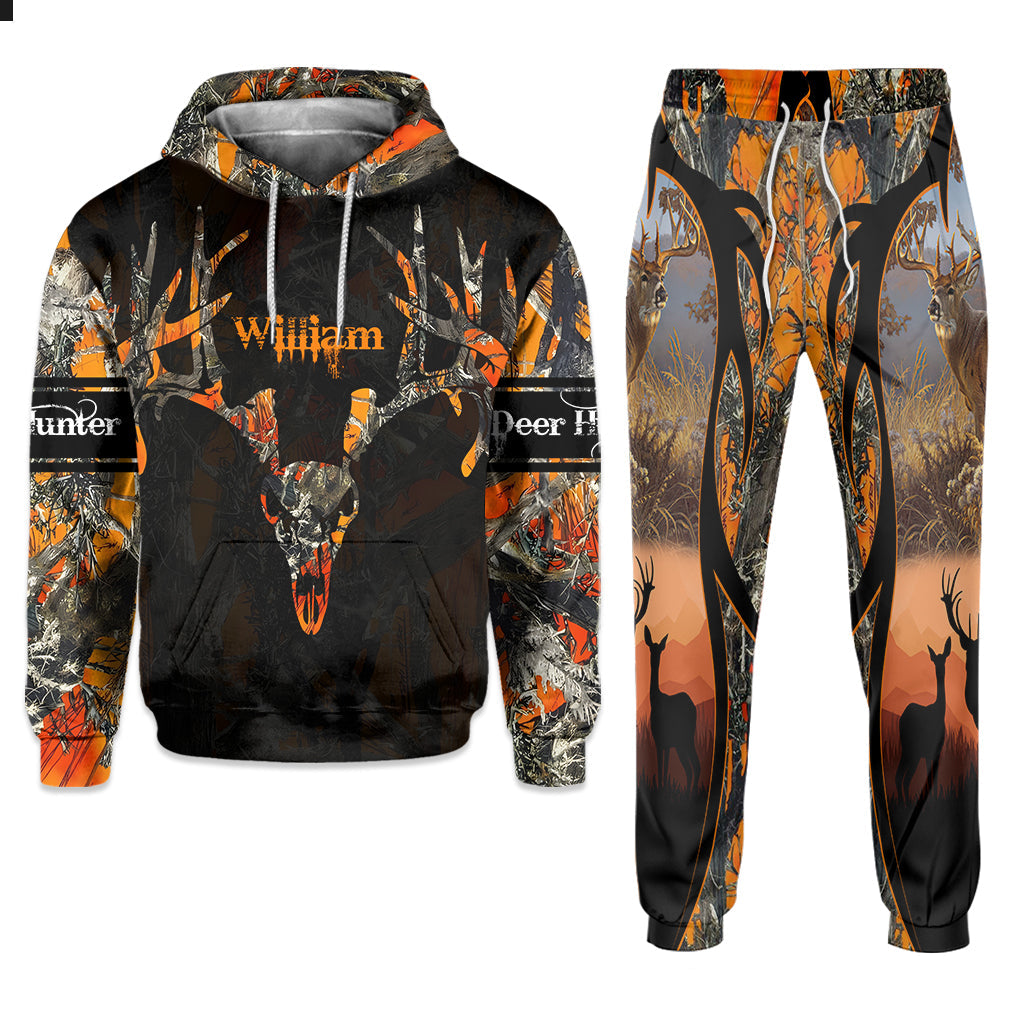 Love Hunting - Personalized Hunting Hoodie and Sweatpants
