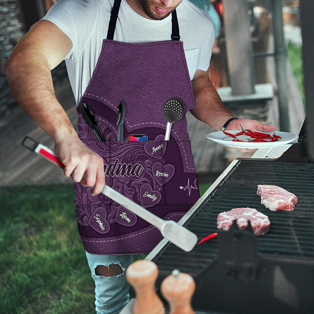 Best Grandma Ever - Personalized Grandma Apron