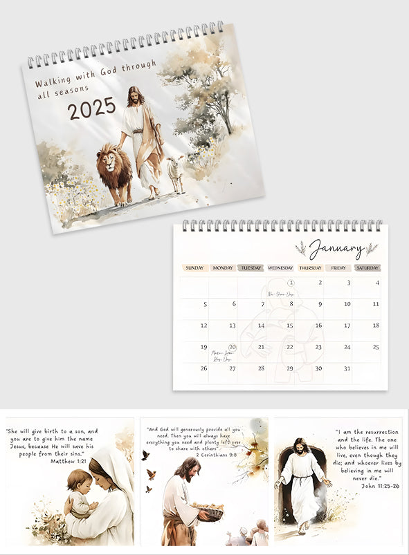 Blessed Time - Christian Wall Calendar