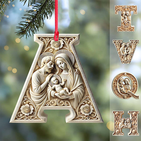 Believe - Personalized Christian Ornament